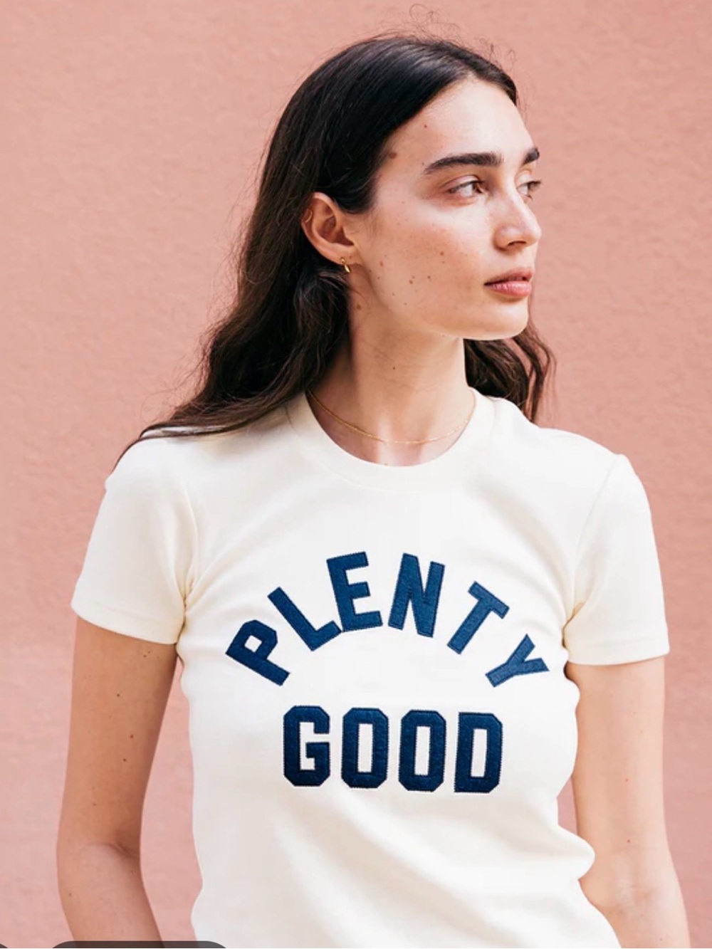 Deus Custom Plenty Good Cream Short-Sleeve Graphic Tee
